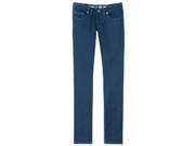 Dickies FD142ATD312 RG Womens Antique Dark Stonewash Slim Skinny Leg Denim Jean Indigo 12 Regular