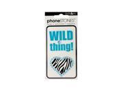 Bulk Buys CG143 24 Wild Thing Phone Stones Stickers