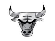 Chicago Bulls Silver Auto Emblem