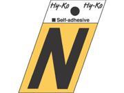 Hy Ko Products GR 10 N 1.50 in. Aluminum Adhesive Angle Cut N Pack Of 10