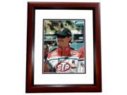 8 x 10 in. John Andretti Autographed Racing Photo Mahogany Custom Frame
