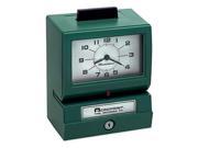 Acroprint Time Recorder 011070400 Model 125 Analog Manual Print Time Clock with Date 0 12 Hours Minutes