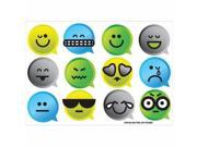 FabScraps ST80002 Number Teens Vinyl Stickers Emojis