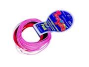 Pepperell Braiding Flexible Non Toxic Pony Bead Lacing 6 Ft. Assorted Primary Color