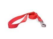 Aspen Pet 20046 Nylon Single Red Leash 6 ft. x 1 in.