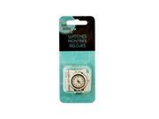 Bulk Buys GW251 24 Craft Silver Tone Watch Head