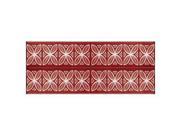 Camco 42832 8 x 20 Ft. Reversible Outdoor Mat Burgundy