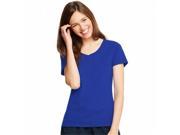 Deep Royal Womens X Temp V Neck T Shirt Size L