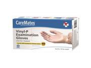 CareMates 10902020 Vinyl Powdered Gloves Medium Case Of 10