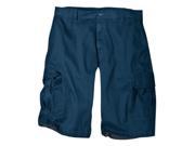 Dickies 43214RDN 30 Mens 13 In Cargo Short Rinsed Dark Navy