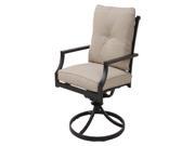Four Seasons 724.017.002 Concord Full Cushion Swivel Rocker Dining Chair
