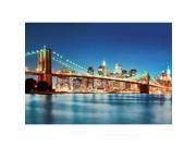 Brewster Home Fashions DM961 New York East River Wall Mural 100 in.