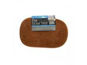 Bulk Buys Od432 Small Pet Bowl Mat Pack Of 12