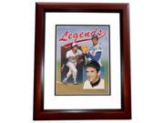 Fergie Jenkins Autographed Chicago Cubs Original Legends Magazine Cover Mahogany Custom Frame