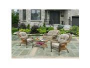 W Unlimited SW1308 SET4 Saturn Collection Set With Cushions Set Of 4