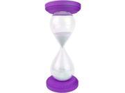 Cray Cray Supply Purple Capped Hourglass with White Sand