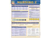 BarCharts 9781423216537 Nursing 2 Quickstudy Easel