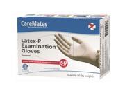 CareMates 05203020 Latex Powdered Gloves Large Case Of 20