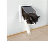 TRIXIE Pet Products 3869 Electromagnetic 4 Way Locking Cat Door White