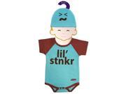 SOZO Lil Stnkr Bodysuit Cap Set 3 6 Months