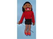 Sunny Toys GS4401B 28 In. Ethnic Mom In Red Dress Full Body Puppet