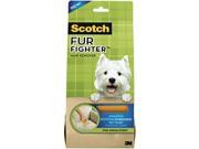 3M 849SK 5 Scotch FurFighter Hair Remover Kit 1 Handle With 5 Sheets