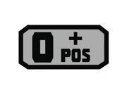 Fox Outdoor 84P 056 O Positive Patch Grey And Black