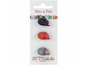 Buttons Galore PPB2 126 Pets Pals Lying Cats