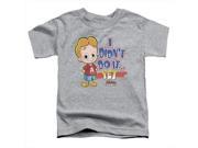 Archie Babies Not Yet Short Sleeve Toddler Tee Heather Large 4T