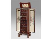 Acme Furniture Industry 97006 Lopez Jewelry Armoire in Cherry