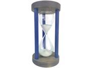 Cray Cray Supply Sleek Circle Gray Hourglass with Dark Blue Spindles