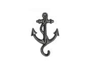 Handcrafted Model Ships K 652 silver 5 in. Cast Iron Anchor Hook Rustic Silver