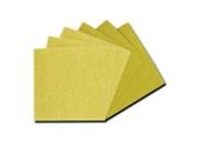 Chenille Kraft 3 x 3 in. Square Sandpaper Sheet Brown Pack 6