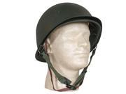 Fox Outdoor 30 132 Deluxe M1 Stye Steel Combat Helmet With Liner