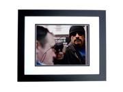 8 x 10 in. John Travolta Autographed Pelham 123 Photo Black Custom Frame