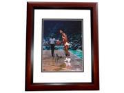 8 x 10 in. Doc Rivers Autographed Atlanta Hawks Photo Mahogany Custom Frame