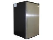 SUNPENTOWN UF 304SS 3.0 cu.ft. Upright Freezer with Energy Star Stainless Steel