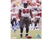 8 x 10 in. Anthony Booger Mcfarland Autographed Tampa Bay Buccaneers Photo 2X Super Bowl Champion Anthony Mcfarland