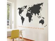 Adzif X0113R73 Monde Wall Decal Color Print