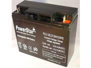PowerStar PS12 18 59 Ps 12180 12V 18Ah Lead Acid Battery 2 Year Warranty