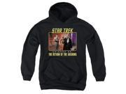 Trevco Star Trek Episode 22 Youth Pull Over Hoodie Black Small