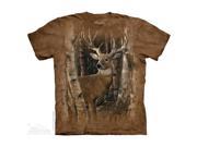 The Mountain 1040023 Birchwood Buck T Shirt Extra Large