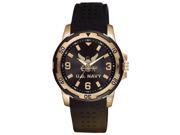 Frontier 54QC Aquaforce Silicon Strap Brass Case Catalog Watch with Black Yellow Dial