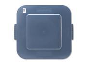 Rubbermaid 353900GY Lid for Brute Waste Containers 26 x 24 x 2 1 5 Plastic Gray