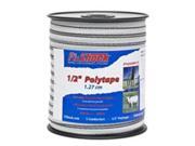 Fi Shock PT656WH FS 0.5 in. Poly Tape White