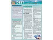BarCharts 9781423221524 Debt Management Elimination Quickstudy Easel