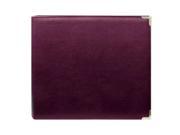 Pioneer Photo Albums TM12BUOX 12 in. x 12 in. 3 Ring Scrapbook Binder Burgundy Oxford