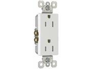 Pass Seymour 885TRWCP7 Decorator Outlet 15A White 10 Pack
