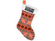 Cleveland Browns Knit Holiday Stocking 2015