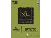 Canson C100510932 9 in. x 12 in. Recycled Bristol Sheet Pad